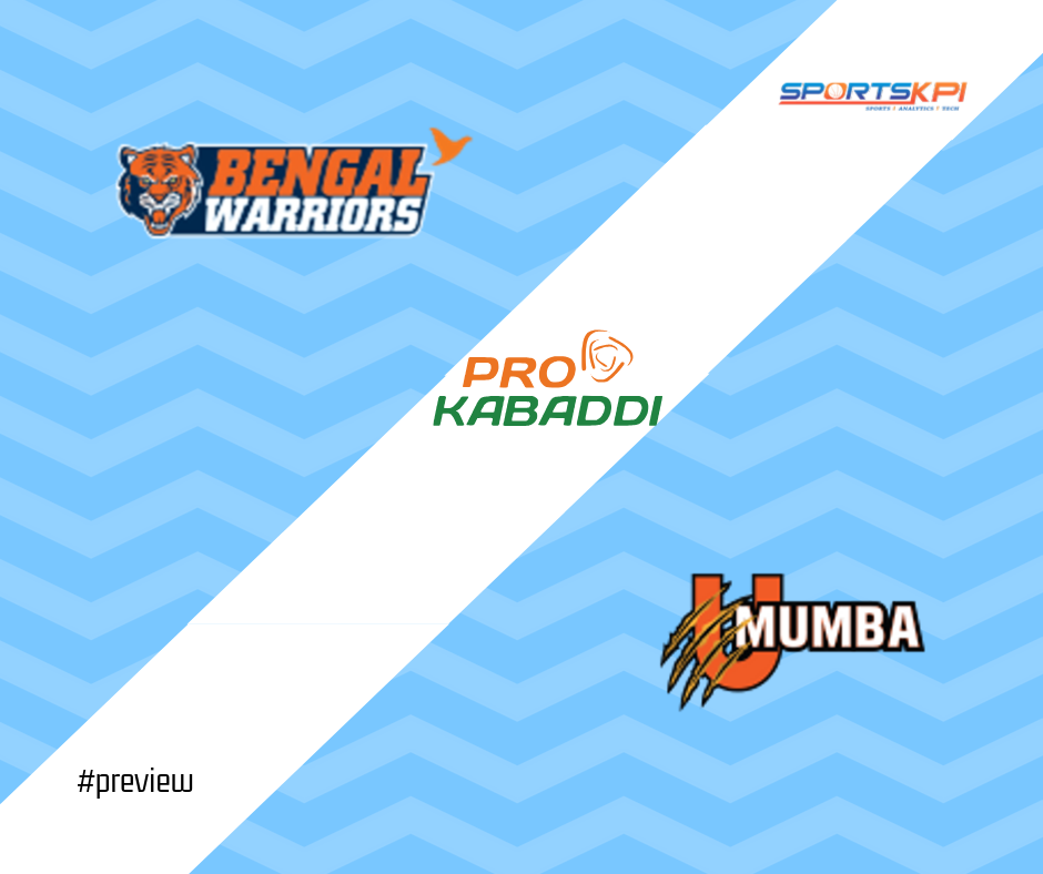 PKL7 Semi-Final Preview: Bengal Warriors vs. U Mumba